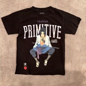 Primitive Black Naruto Tee